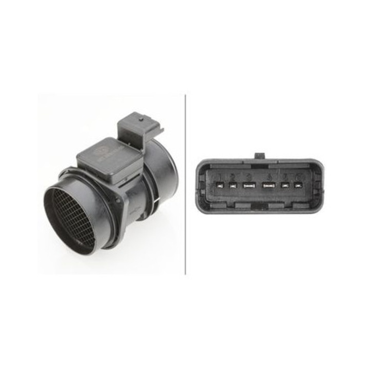 Hella légáramlás érzékelő 8ET009142001, 6 csatlakozó, átmérő 70mm