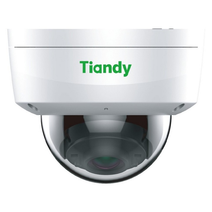 Куполна IP камера Tiandy Starlight TC-C32KS-I3EYMV4.1, 2MP FULL HD, 2.8мм, IR 30м, микрофон, слот за microSD, PoE, IP66, IK10