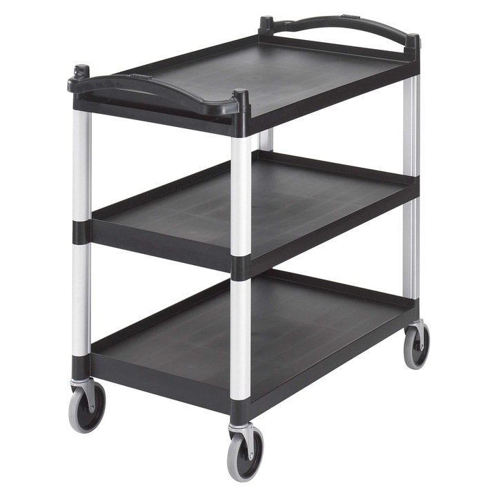 Количка за сервитьори с 3 рафта, до 180 кг, 1016x540x952 мм CAMBRO