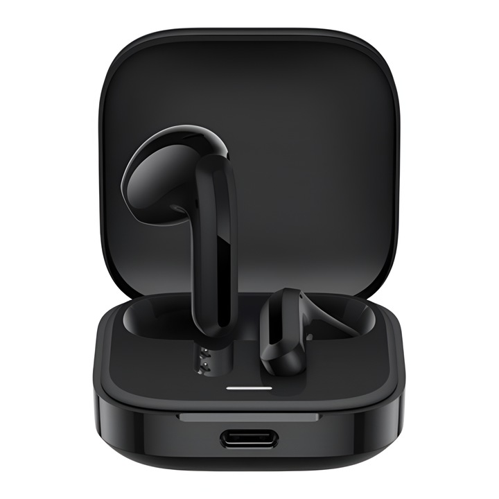 Xiaomi Buds 6 Active In-Ear Bluetooth Handsfree слушалки, високопроизводителни и достъпни, ясен звук, силен бас, удължен живот на батерията, Bluetooth 5.4, ергономичен дизайн, водоустойчиви, черни