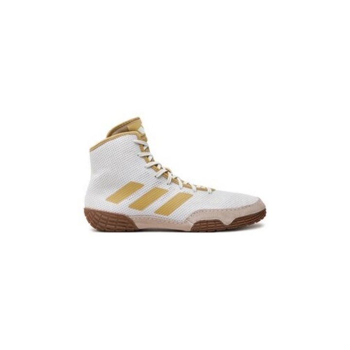 Pantofi pentru box barbati Adidas, 303905934, Textil, Alb, Alb