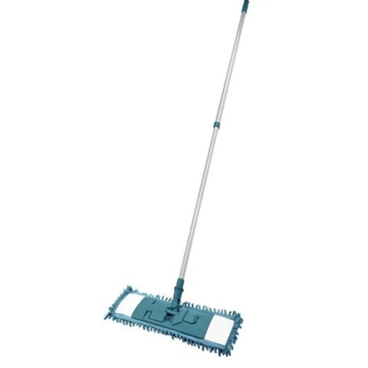 Mop Excellent Houseware, microfibra/metal, 44x14 cm, verde