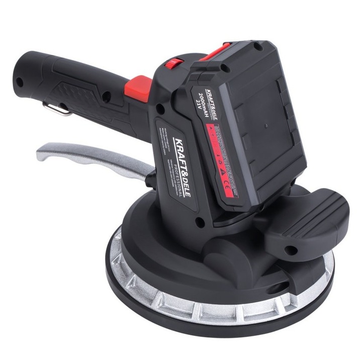 Ventuza Vibratoare cu Acumulator 21V 2Ah pentru Gresie si Faianta XD10458