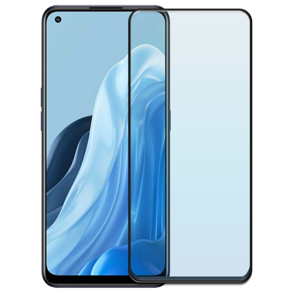Folie din sticla securizata pentru Oppo Reno 7 5G, HAMSTERBOX Glass Shield, Protectie completa ecran, Full face, Aplicare rapida, Case Friendly, Transparenta