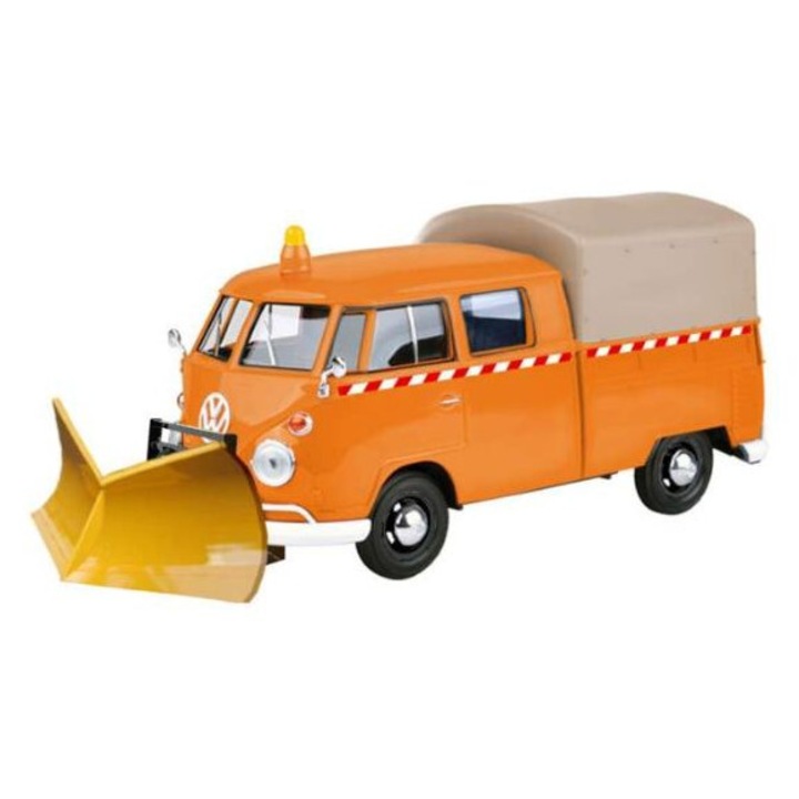 Volkswagen Type 2 (T1) pickup narancssárga modellautó 1:24 Motor Max