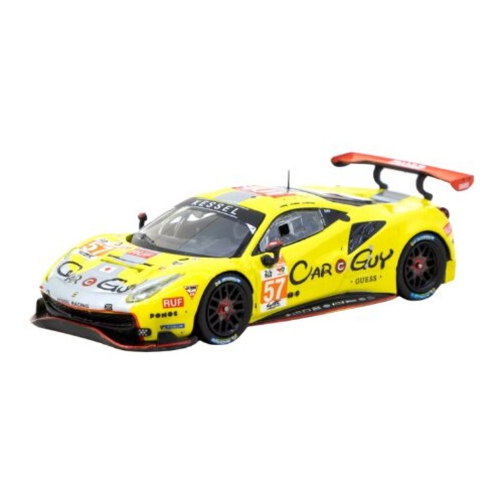 Macheta auto Ferrari 488 Gte S.Huffaker/T.Kimura/D.Serra 24h Of Le Mans 2025 1:64 Tarmac Works