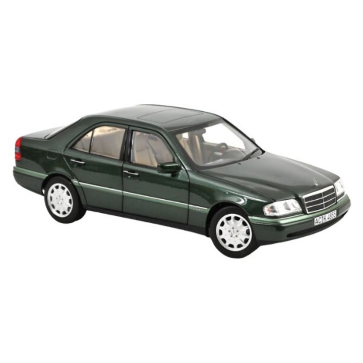 Mercedes-Benz C-osztály 1993 Malachitzöld 1:18 NOREV Autómodell