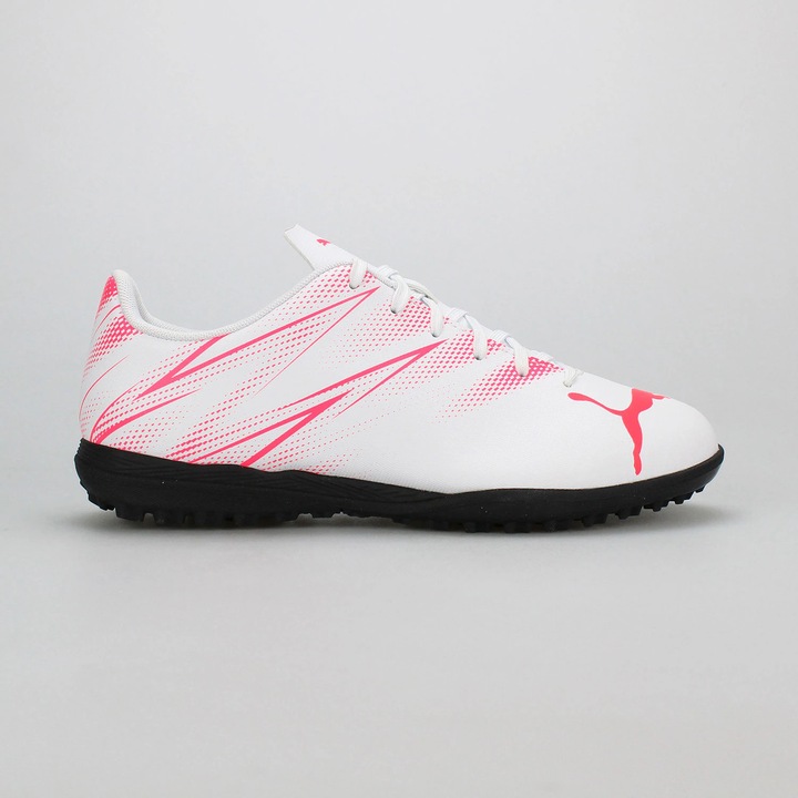 Pantofi fotbal barbati, Puma, Sintetic, Alb/Roz, Alb/Roz