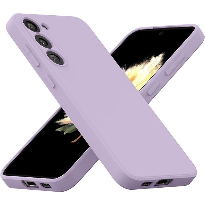 Husa Silicon pentru Samsung Galaxy S23 FE lilac