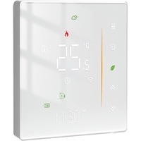 Termostat smart MOES, WiFi, pentru centrala pe gaz, control prin aplicatie, compatibil Alexa si Google Home