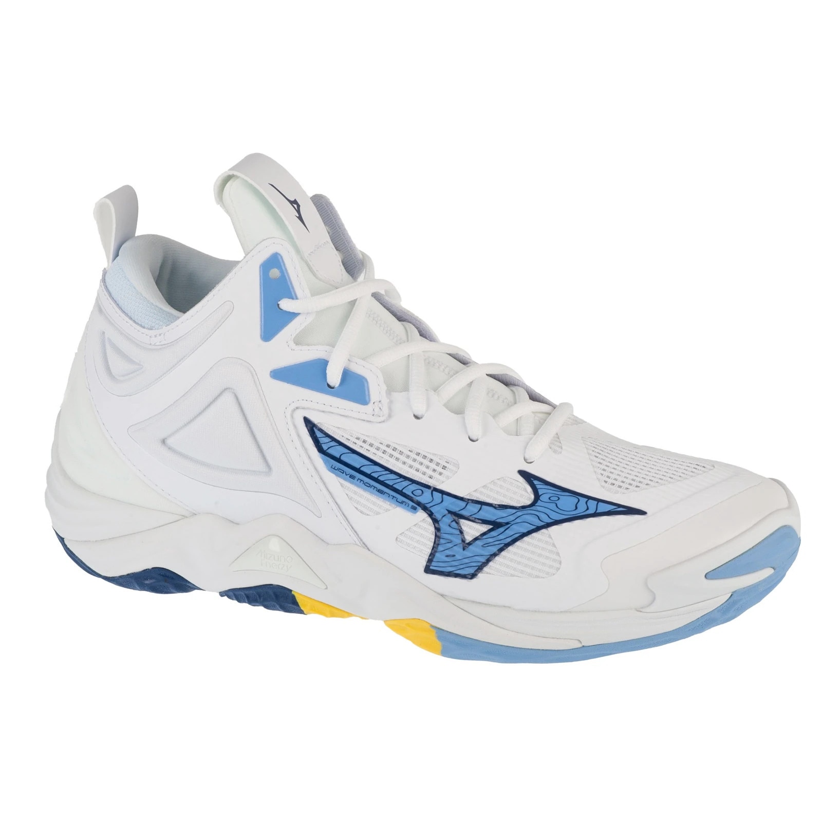 Pantofi de volei, Mizuno Wave Momentum 3 Mid V1GA231797, Alb, 43