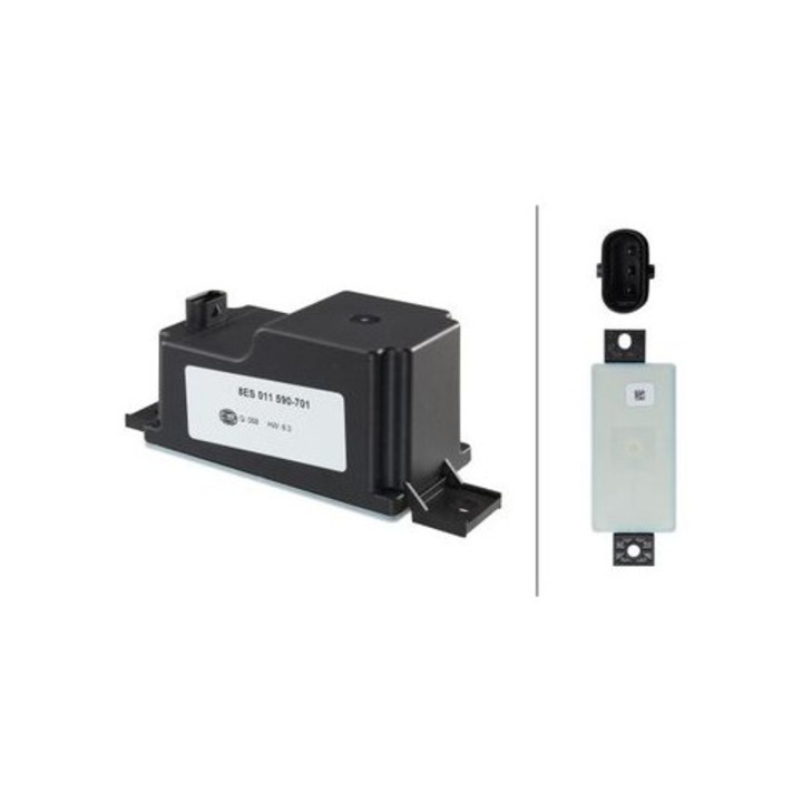 Стабилизатор на напрежение, Hella, старт/стоп система, 220V, монтаж от страната на пътника