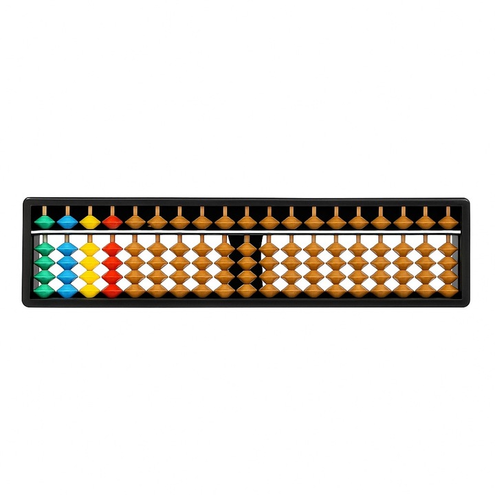 Numaratoare japoneza Bedex®, soroban cu 23 coloane si 5 bile, din plastic ABS durabil, ideala pentru copii si elevi, invatare rapida a calculelor matematice