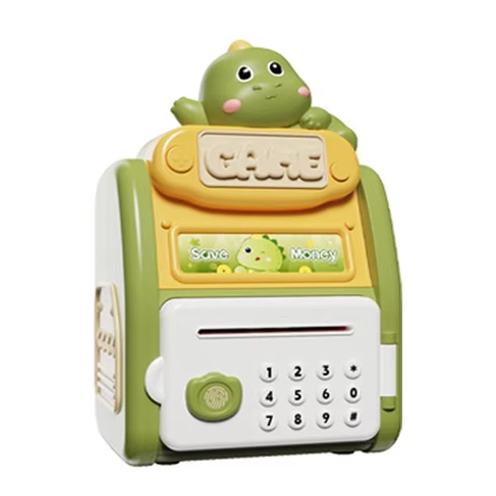 Casa de marcat Kidsbele, set joaca supermarket, design unic, protectie cu amprenta, 26.8x16.2cm, plastic