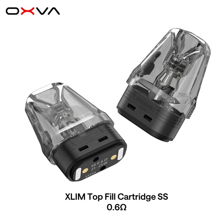 Cartus Oxva Xlim SS Mesh – 0.6 Ohm
