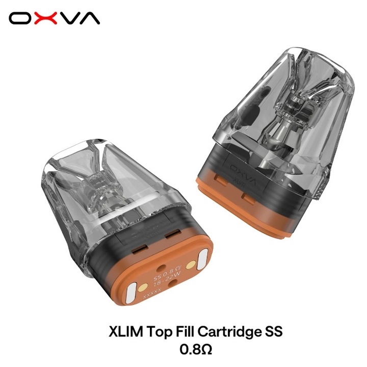 Cartus Oxva Xlim SS Mesh – 0.8 Ohm