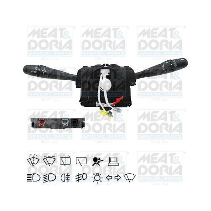 Kormánymű kapcsoló MEAT & DORIA 23561, világítás funkció, 5x7x15cm