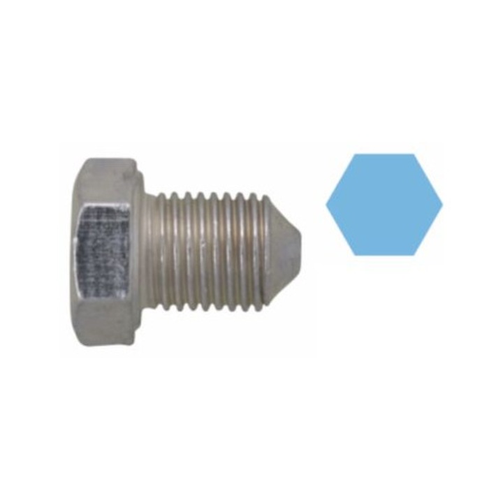 Șurub de golire baie de ulei Corteco M14x1.50 cu inel etanșare, 16mm