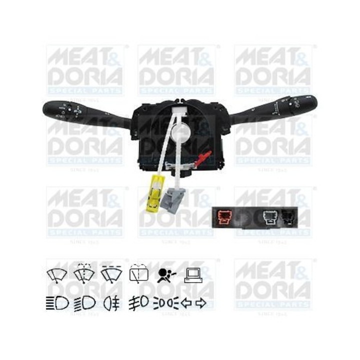 Comutator bloc lumini MEAT & DORIA 231340, függvényvilágítás, kanyarodási függvény