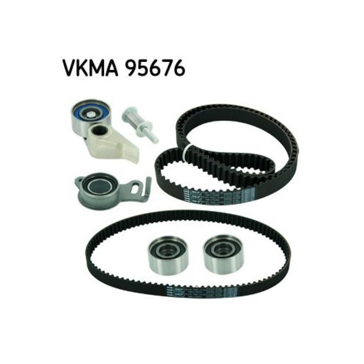 Vezérműszíj készlet SKF VKMA95676, fekete, 19x25mm, 99x154 fog