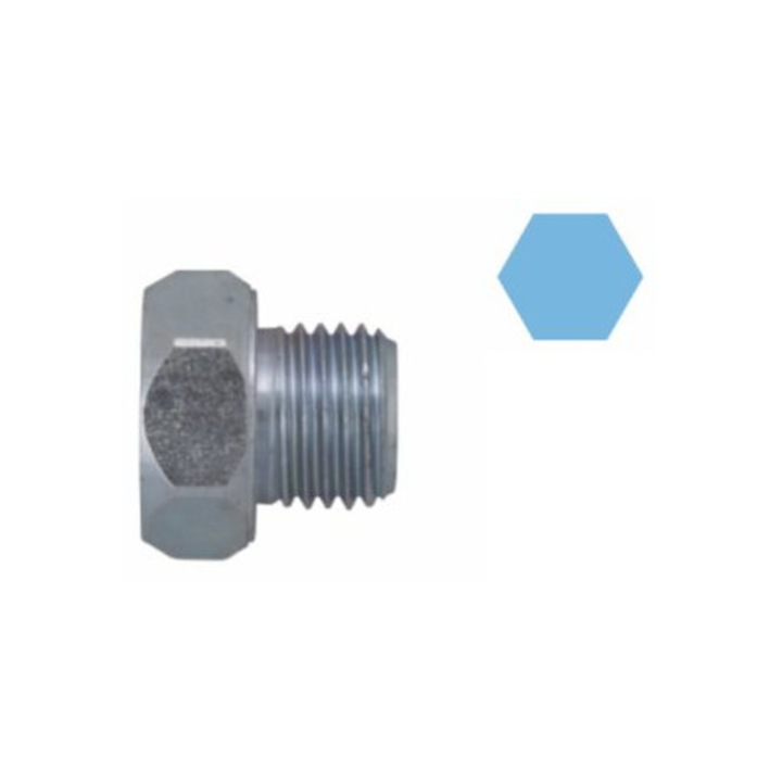 Dugattyús olajteknő leeresztő csavar, Corteco, M14x1,50x12, tömítőgyűrűvel, 22,5mm