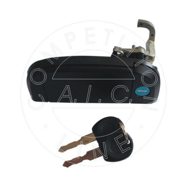 AIC kilincs, külső, első bal, fekete