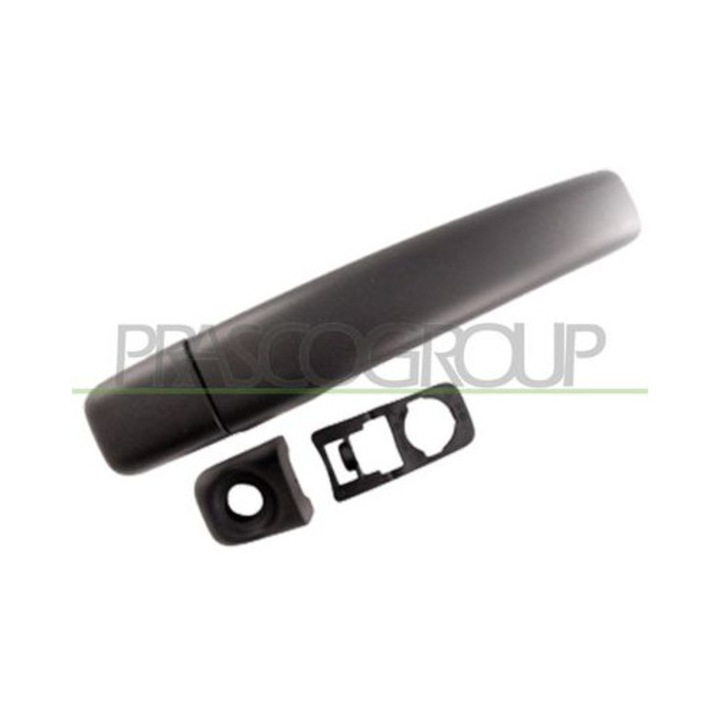 Maner portiera auto Prasco, negru, exterior, pentru usa spate stanga/dreapta, fata stanga/dreapta