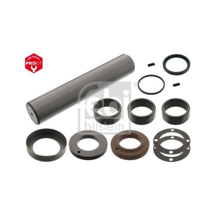 FEBI BILSTEIN 19173 felfüggesztés csapszeg javítókészlet, 229x45mm, csapággyal, bal első tengely