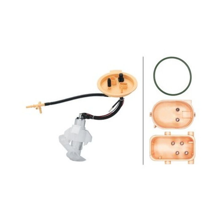 Hella üzemanyag-ellátó rendszer, elektromos szivattyú, 12V, 2 csatlakozó