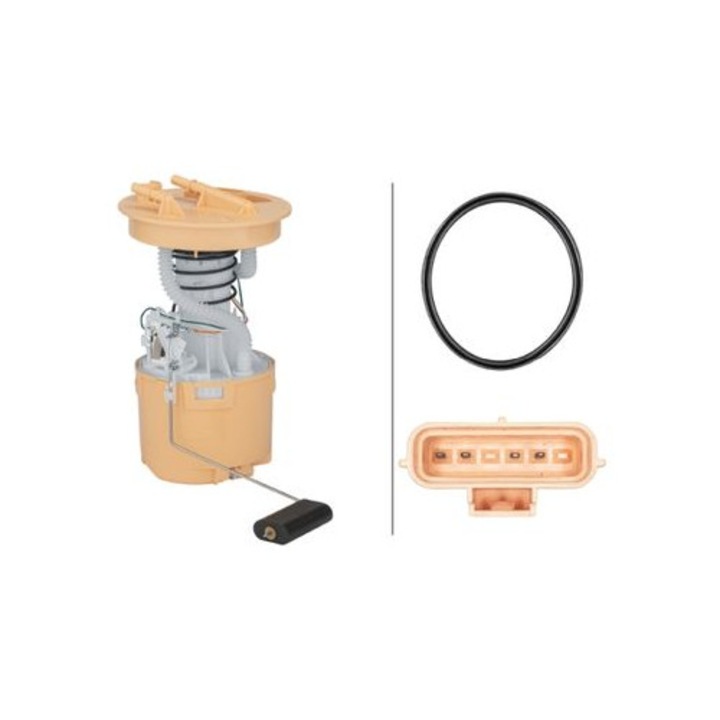 Sistem de alimentare cu combustibil Hella, 4 mufe, electric, 12V