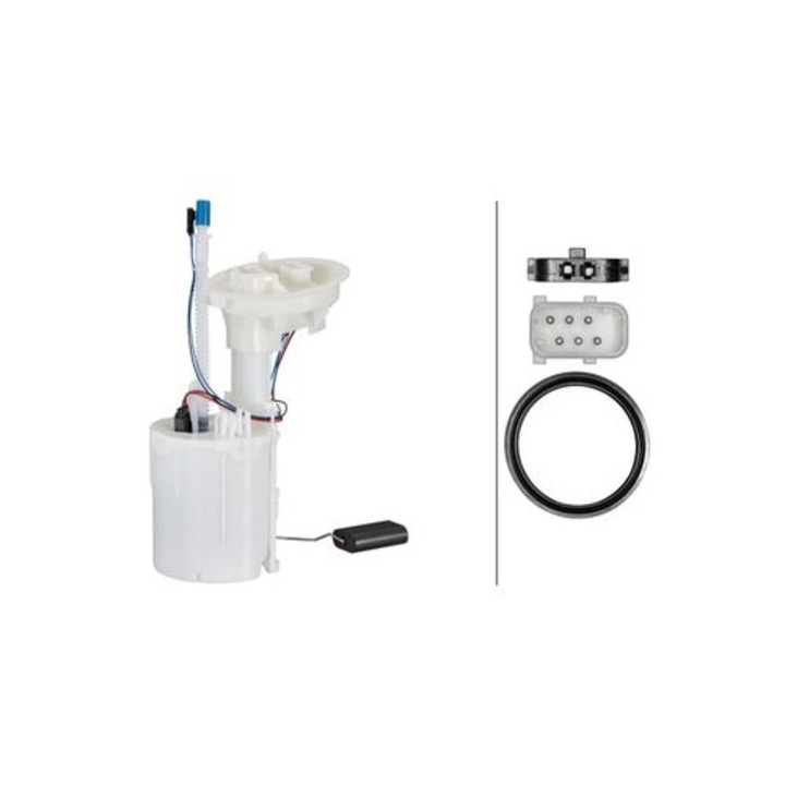 Hella üzemanyagrendszer, elektromos, 6 csatlakozóval, kompatibilis a MINI One és a MINI Cooper modellekkel