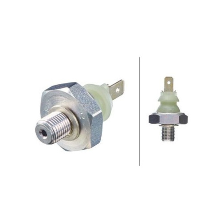 Hella 6ZL003259441 olajnyomás-érzékelő, tejfehér, M10x1, 12V