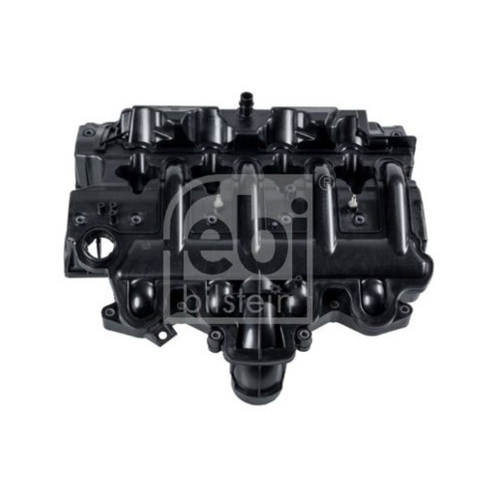 Capac culbutor FEBI BILSTEIN, negru, plastic, cu etanșare