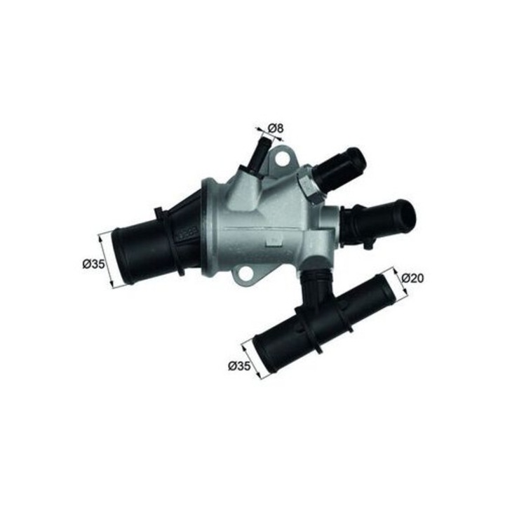 Termostat lichid racire Mahle, 88C, 12, 2x16, 2x19, 2cm