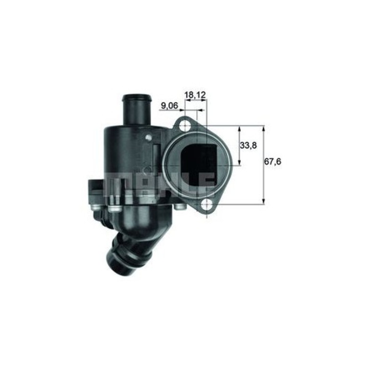 Termostat lichid răcire Mahle TM3100, 100°C, cu etanșare, 12.2x19.2cm