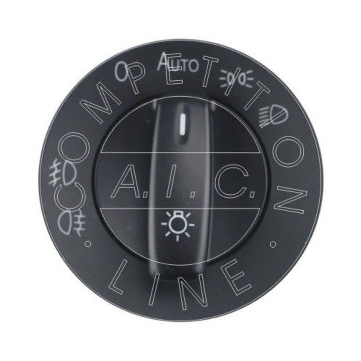 AIC 56683 fényszórókapcsoló, fényérzékelőhöz, Coming-Home, Leaving-Home, piros