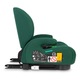 Inaltator auto copii Caretero Irbis I-Size Emerald 125-150 cm, fixare cu isofix, centura de ghidaj, spatar reglabil si detasabil, husa lavabila, cotiere, Certificat R129