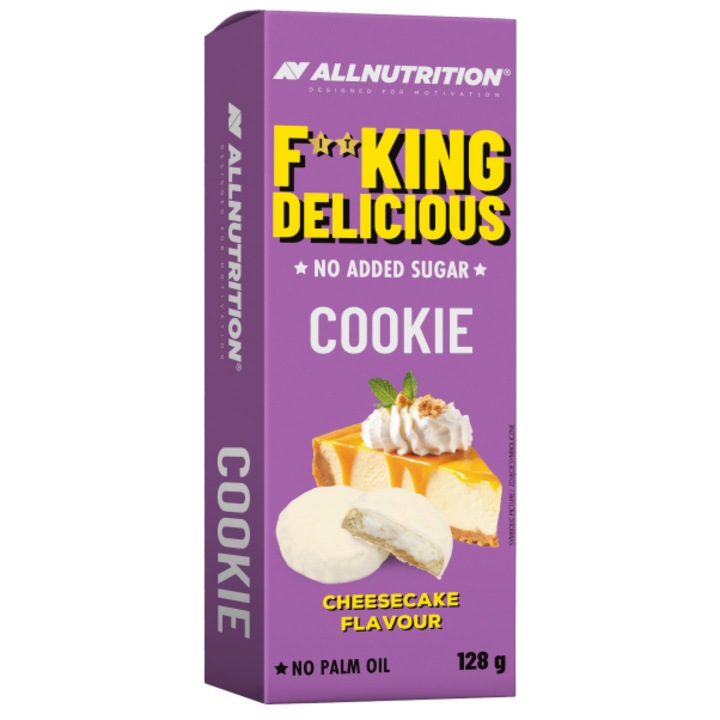 Диетичен Десерт AllNutrition, F**King Delicious Cookie Cheesecake - Диетичен Десерт 128g Чийзкейк