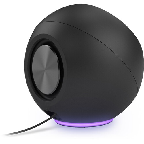 Boxe 2.0 CREATIVE PEBBLE SE, RGB Lighting, Aux, negru - eMAG.ro