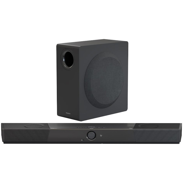 Boxe Gaming Genesis HELIUM 610BT, 60W, 2.1, Bluetooth, Cutie lemn, Bass Control, Jack 3.5mm/RCA, Telecomanda, Negru