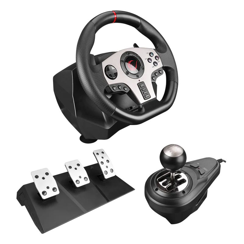 Volan Logitech Driving Force GT, pedale, vibratii, USB - eMAG.ro