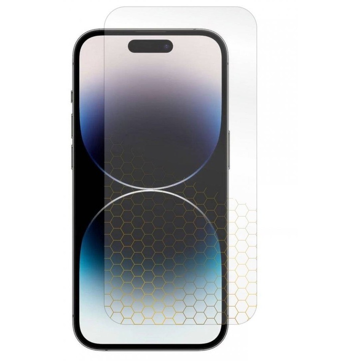 Folie pentru iPhone 14 Pro, Ultra-Rezistenta, Claritate Cristalina, Aplicare Usoara, Antistatica