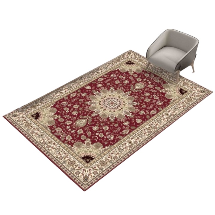 Covor Model American Retro, Poliester, Multicolor, 70x100cm