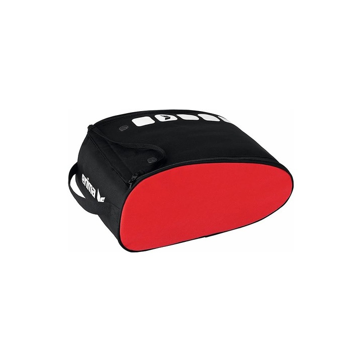 Geanta pentru incaltaminte Erima, negru / rosu, 35x24x16cm