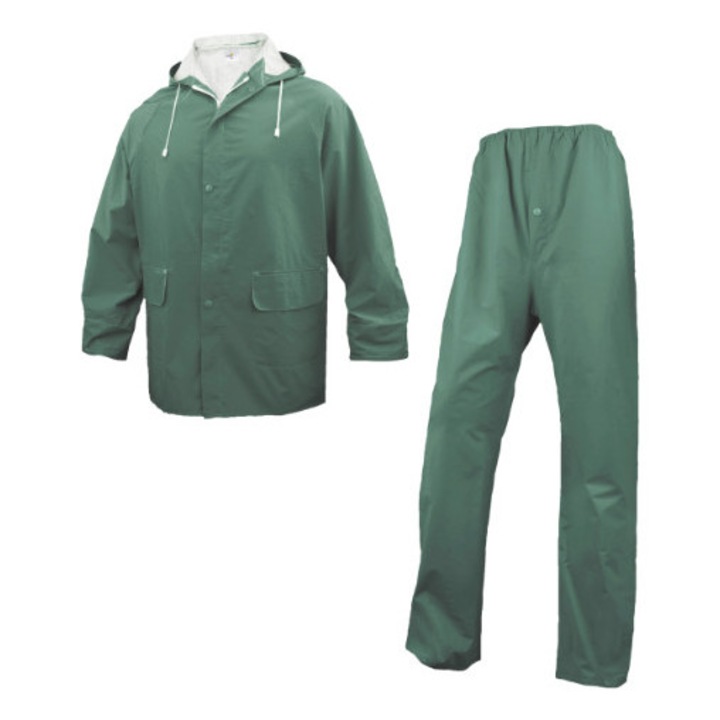 Costum de ploaie universal, impermeabil, 304, culoarea verde - Delta Plus M VERDE