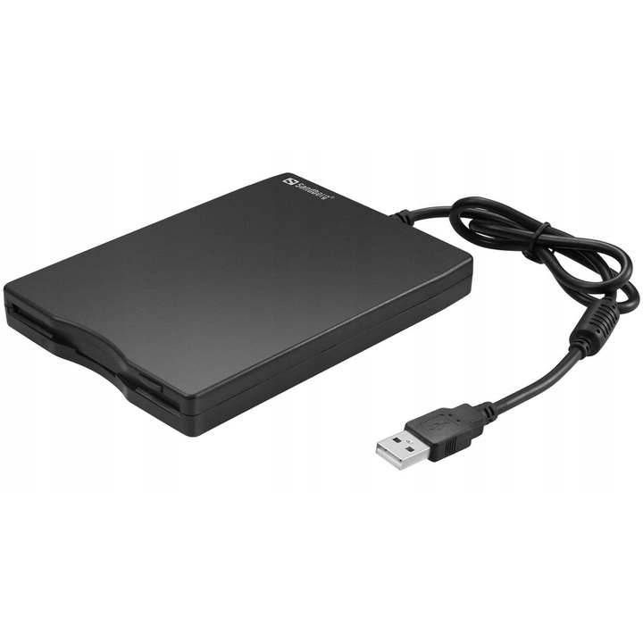 Четец за дискети Sandberg USB Mini Drive Floppy, 133-50