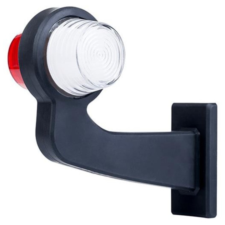 LED лампа Lamiro, бяло-червена 12/24V, черна