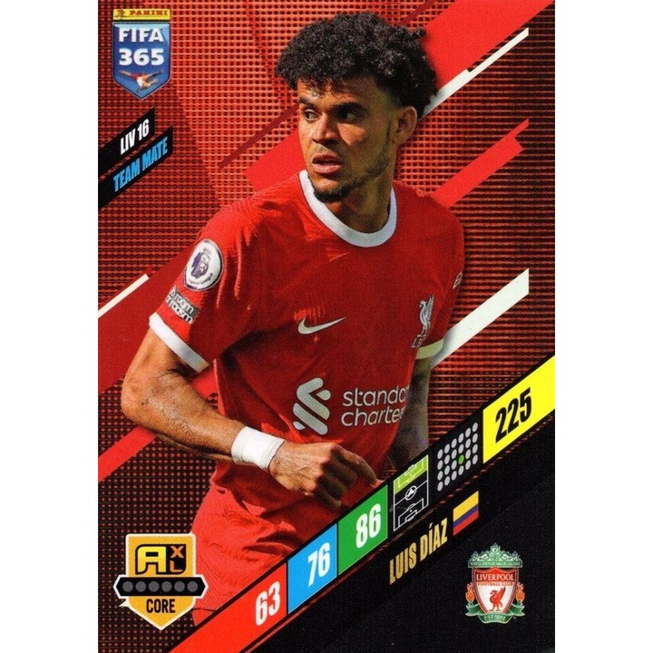 Panini Adrenalyn XL társasjáték 365 2024 LIV16 Luis Daz