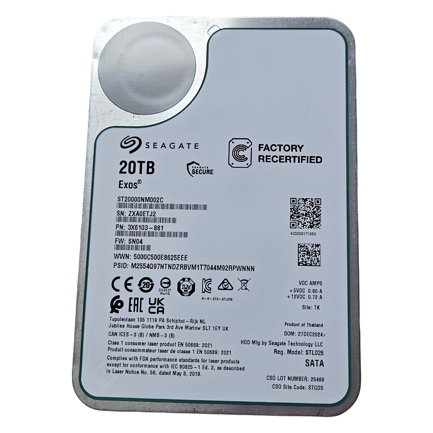 Hard disk-uri Seagate Capacitate 20 TB - eMAG.ro