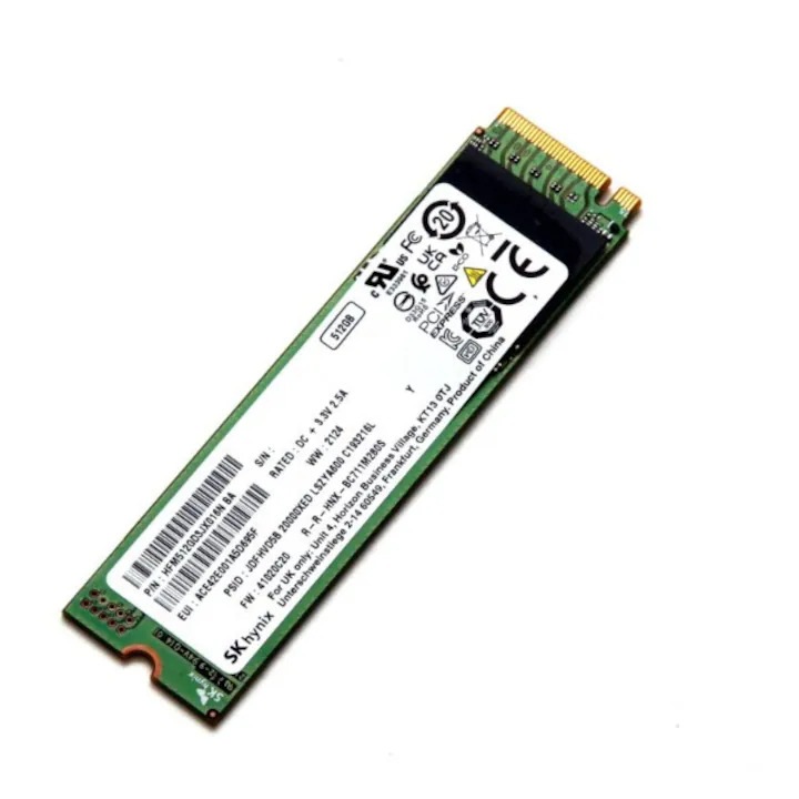SSD Hynix, M.2 2280, 512 GB, bulk, четене/запис 3000/3000 MB/s
